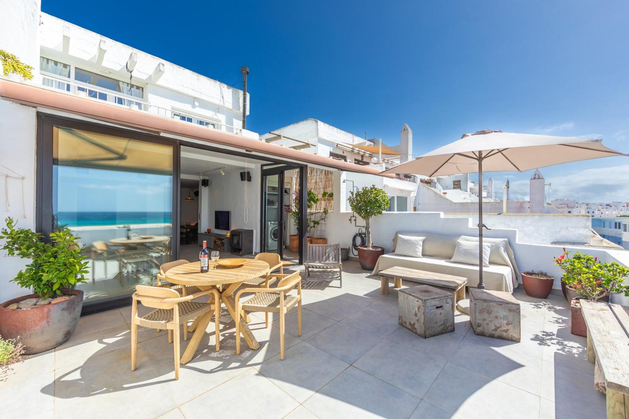 Los Lances Beach Apartments طريفة المظهر الخارجي الصورة